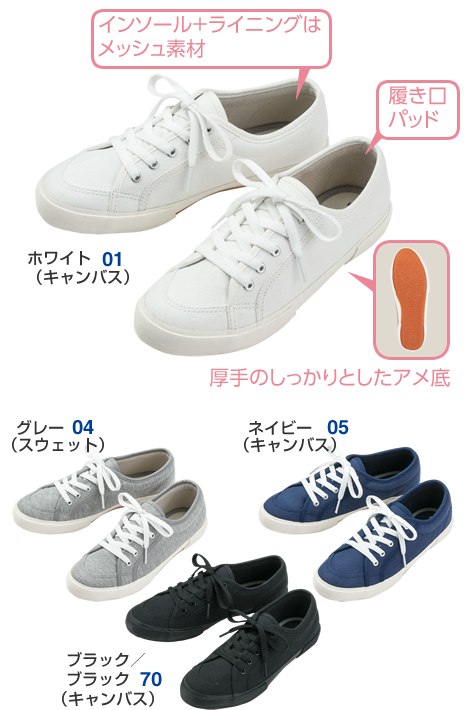 インソール＋ライニングはメッシュ素材