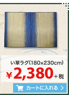 い草ラグ(180×230cm) ¥3,680＋税