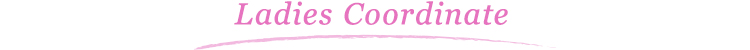 Ladies Coordinate