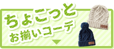 ちょこっと  お揃いコーデ