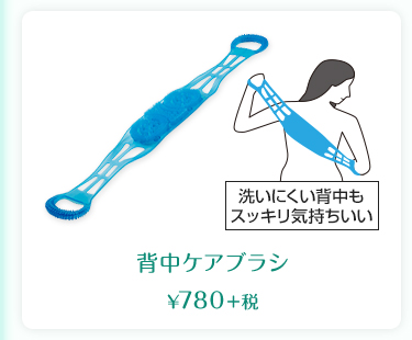  背中ケアブラシ  ¥780＋税