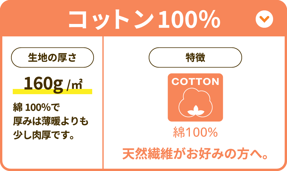 コットン100%