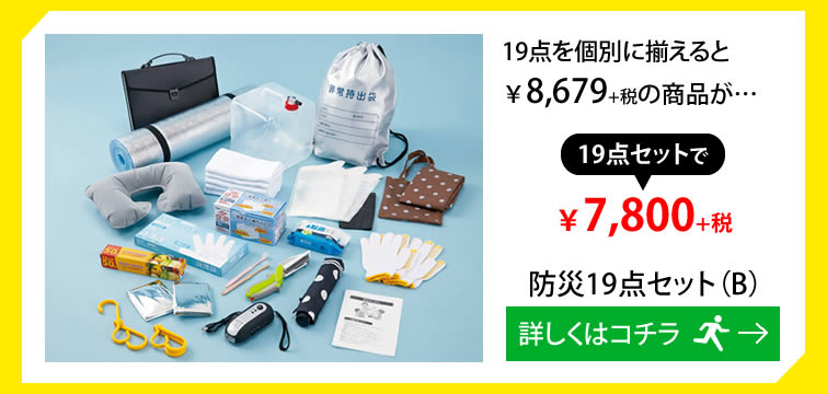 防災19点セット（B）