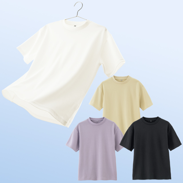 接触冷感 ポケット付きビッグTシャツ【100～150cm】