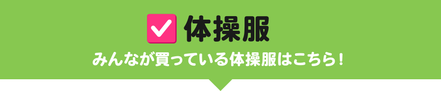 体操服 みんなが買っている体操服はこちら!