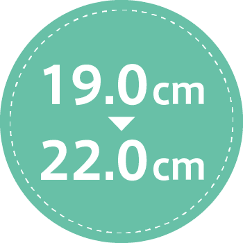 22.5cm〜24.5cm