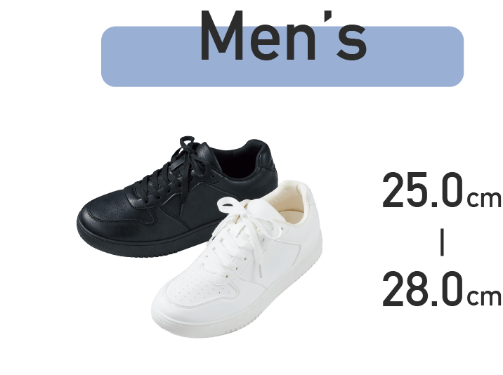 Mensサイズ 25.0-28.0cm