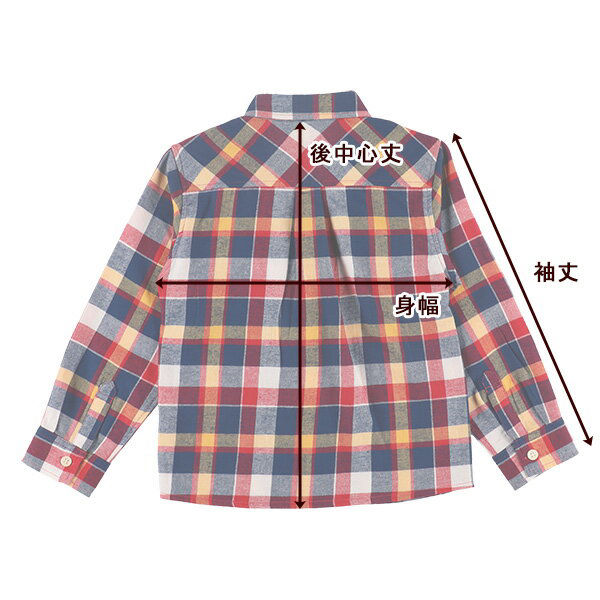 ビエラ格子チェック柄長袖Tシャツ[100～120cm][西松屋] | 【ヒラキ】激安靴の通販 ヒラキ公式サイト-HIRAKI Shopping-