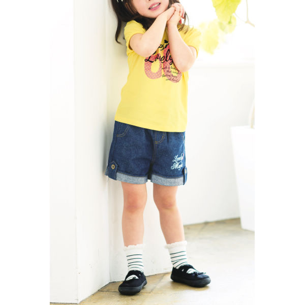 30 Off デニムショートパンツ 子ども服 女の子 ヒラキ 激安靴の通販 ヒラキ公式サイト Hiraki Shopping