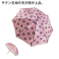 サテンプリントジャンプ傘(60cm)