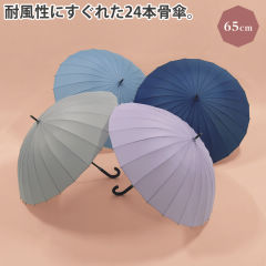 24本骨大判傘(65cm)