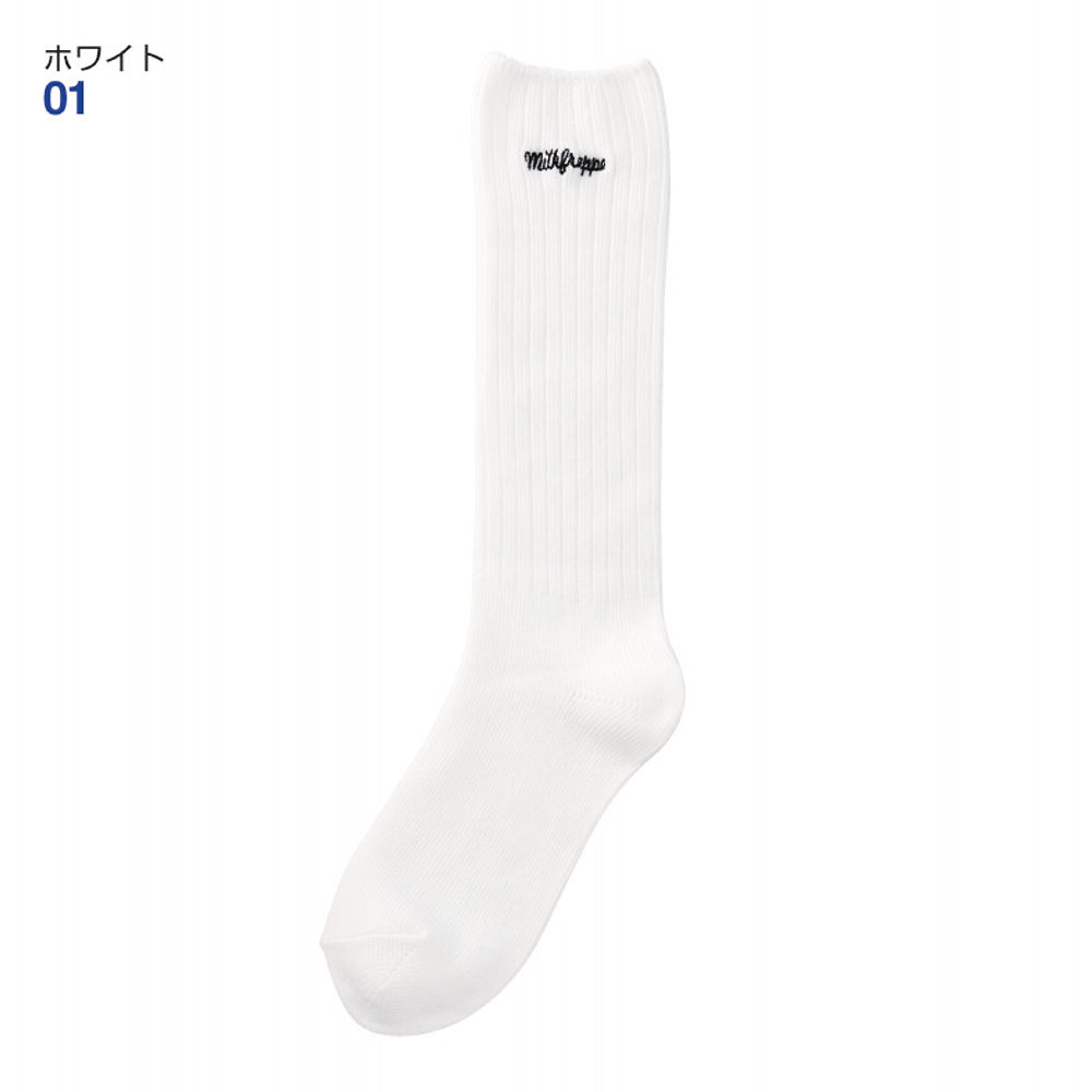 MiLK FRAPPE ジュニアワンポイントルーズソックス［子ども靴下