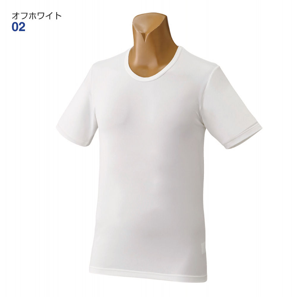 接触冷感 メンズクルーネックTシャツ | 激安靴の通販 ヒラキ公式