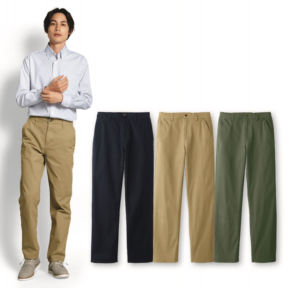 ストレッチツイルスリムイージーパンツ｜メンズファッション通販