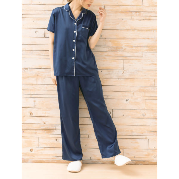 41 Off レディース前開きパジャマ上下セット ヒラキ 激安靴の通販 ヒラキ公式サイト Hiraki Shopping