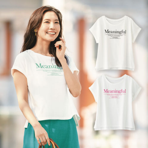 レディースエレガントロゴTシャツ | 激安靴の通販 ヒラキ公式サイト