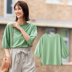 レディースランタンスリーブプルオーバー