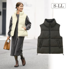 レディース蓄熱中綿ベスト