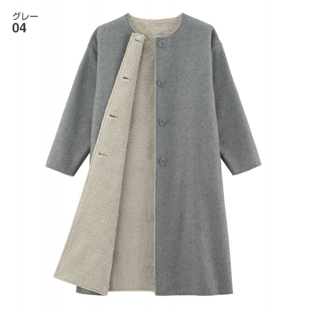 【美品】　yori もふボアコート　オフホワイト　36 yori もふボアコート size36 オフホワイト yori もふボアコート