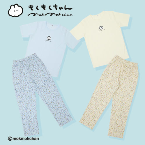 もくもくちゃんコラボ】レディースルームウェア上下セット【S～4L