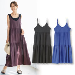 レディースキャミワンピース【S～LL】