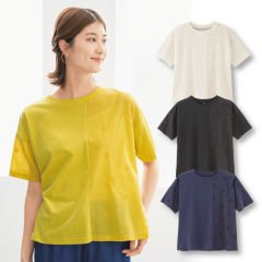 レディース切替デザインTシャツ【S～LL】