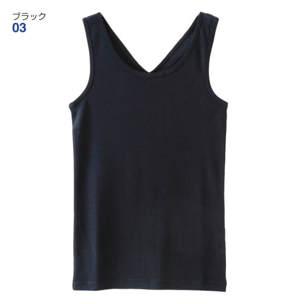 レディースリバーシブルネックタンクトップ【M～4L】 【ヒラキ】激安靴の通販 ヒラキ公式サイト-HIRAKI Shopping-