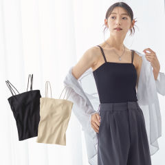 レディースカップインスクエアキャミソール