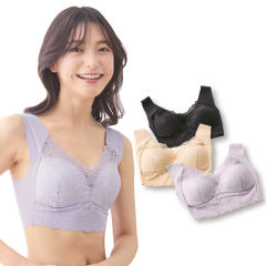 レディースエアリーフィットブラ【M～3L】