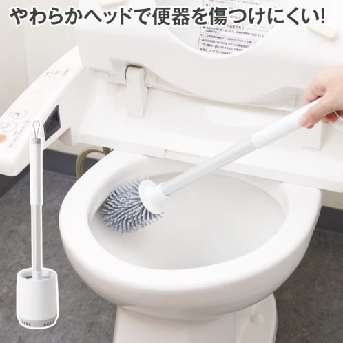 キティ　レトロ　トイレ清掃　置物　ブラシ　2003年製 LEC（レック） トイレブラシ 2本入り 陶器用 おまかせください