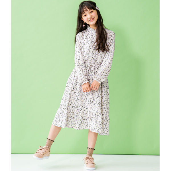 17%OFF】柄ワンピース(リボン付き) | 激安靴の通販 ヒラキ公式 17%OFF】柄ワンピース(リボン付き) | 激安靴の通販 ヒラキ公式
