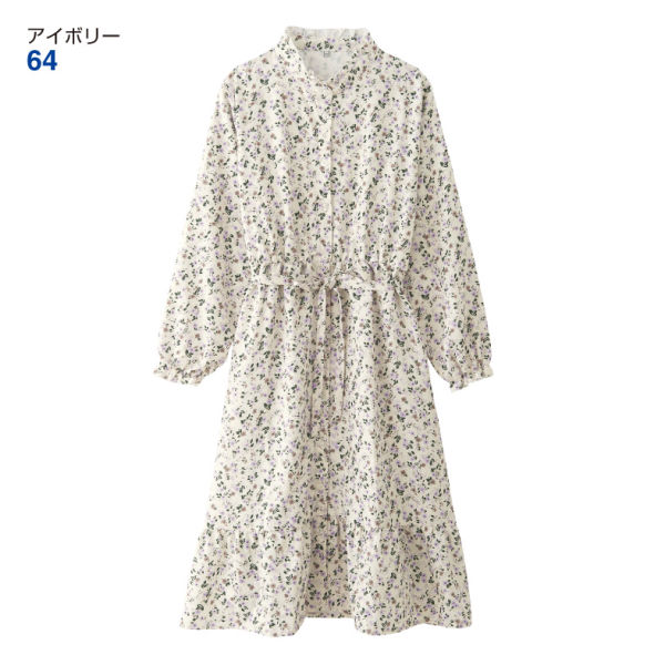 17％OFF】柄ワンピース(リボン付き) | 激安靴の通販 ヒラキ公式