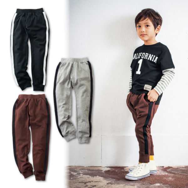 ラインスウェットパンツ 子ども服 男の子 女の子 100 160cm ヒラキ 激安靴の通販 ヒラキ公式サイト Hiraki Shopping