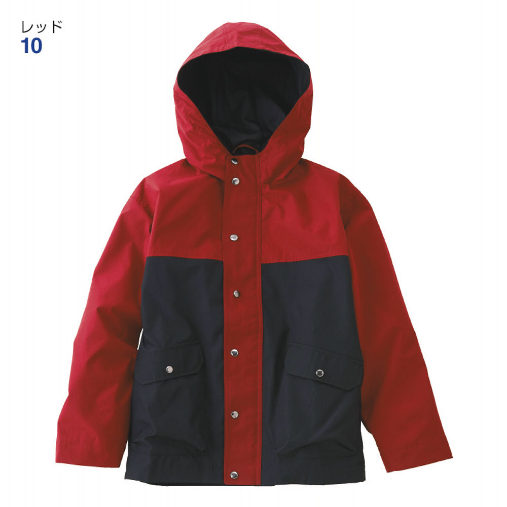 寄付　対象　ビラボン　マウンテン　パーカー ジャケット　レッド　タグ　付き　M TULTEX マウンテンパーカー ウィンドブレーカー メンズ レディース