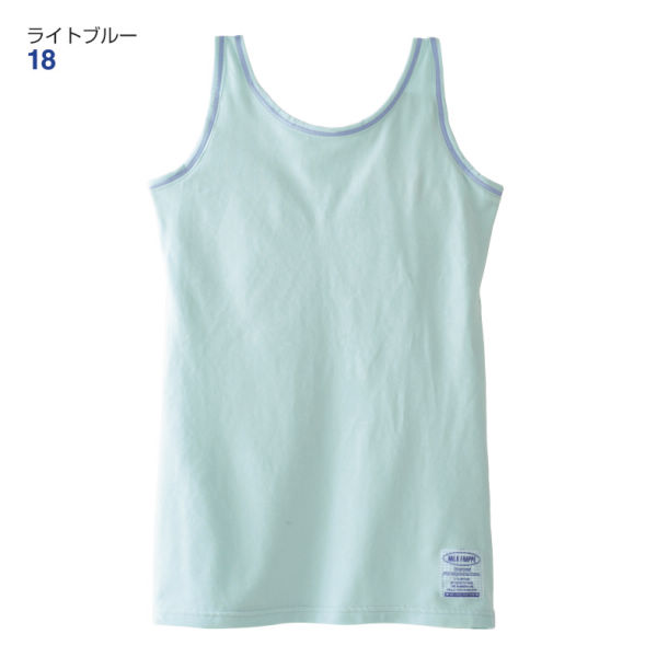トップス a.milk MiLK FRAPPE 前当て付タンクトップ【140～160cm】 | 激安靴の