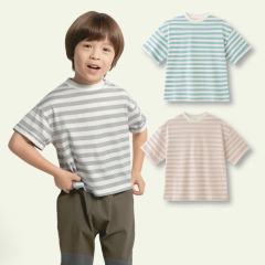 ボーダー半袖Tシャツ[子ども服、男の子、女の子]【100～150cm】