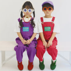 【インフルエンサーコラボ/natsumi】キッズサロペット【90～140cm】