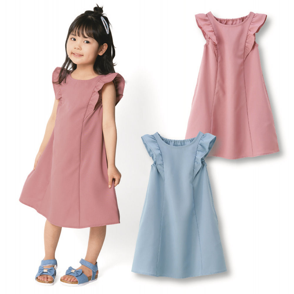 ⭐︎超可愛いgoto ヒラヒラワンピース⭐︎ EC限定低身長サイズあり】フリルデザインフレアワンピース
