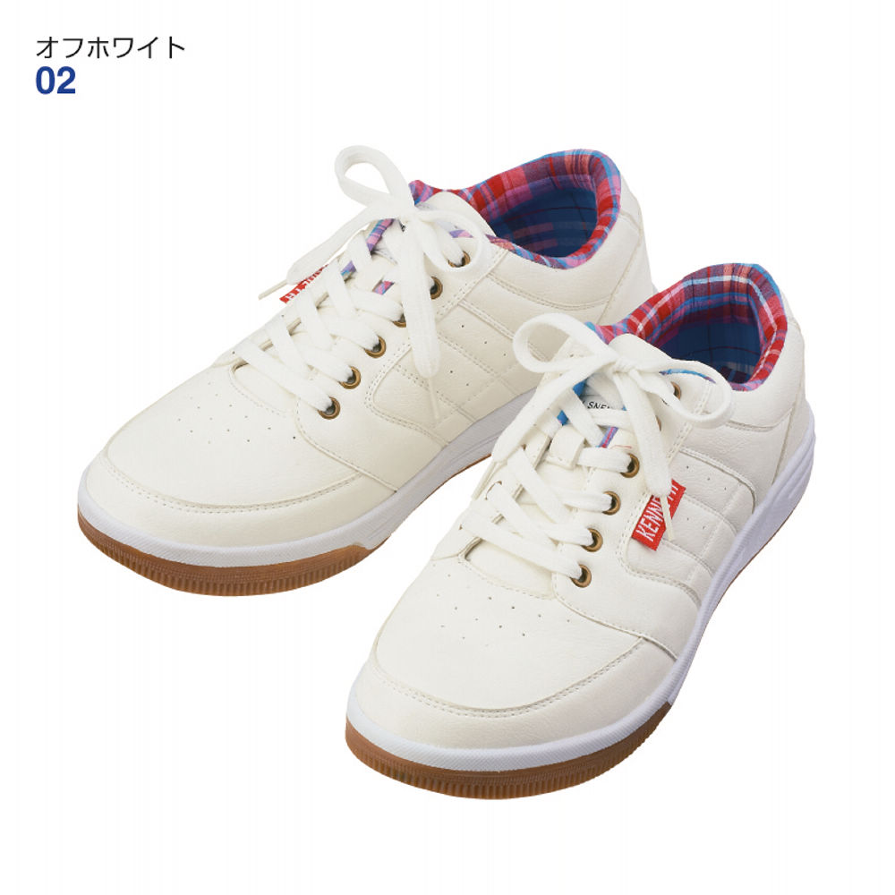 メンズチェック柄ライニングカジュアルスニーカー | 激安靴の通販