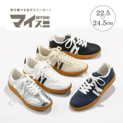 マイスニ レディースローカットスニーカー【22.5～24.5cm】