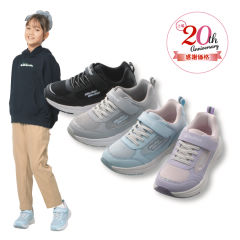 ガールズロゴ入りスニーカー(面ファスナー付)【19.0～23.5cm】
