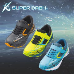 スーパーダッシュ ボーイズスニーカー(面ファスナー付)【19.0～23.5cm】