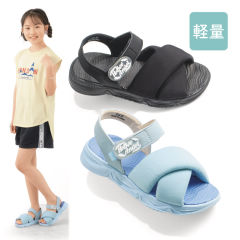 ガールズサンダル(軽量・面ファスナー付)【16.0～22.0cm】