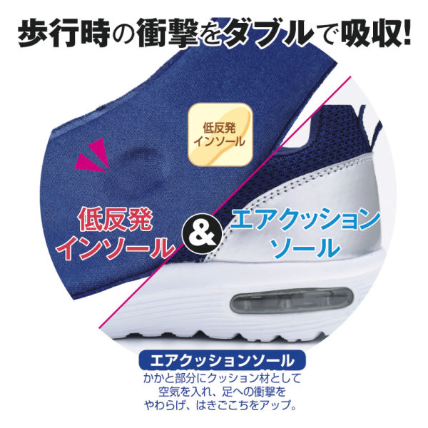 17 Off レディース軽量エアクッションソールスニーカー ヒラキ 激安靴の通販 ヒラキ公式サイト Hiraki Shopping