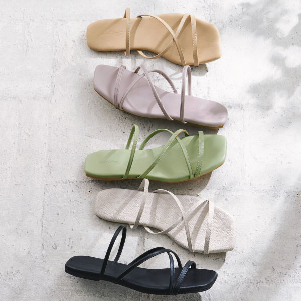 レディースフラットサンダル ふかふかインソール 22 0 25 5cm対応 ヒラキ 激安靴の通販 ヒラキ公式サイト Hiraki Shopping