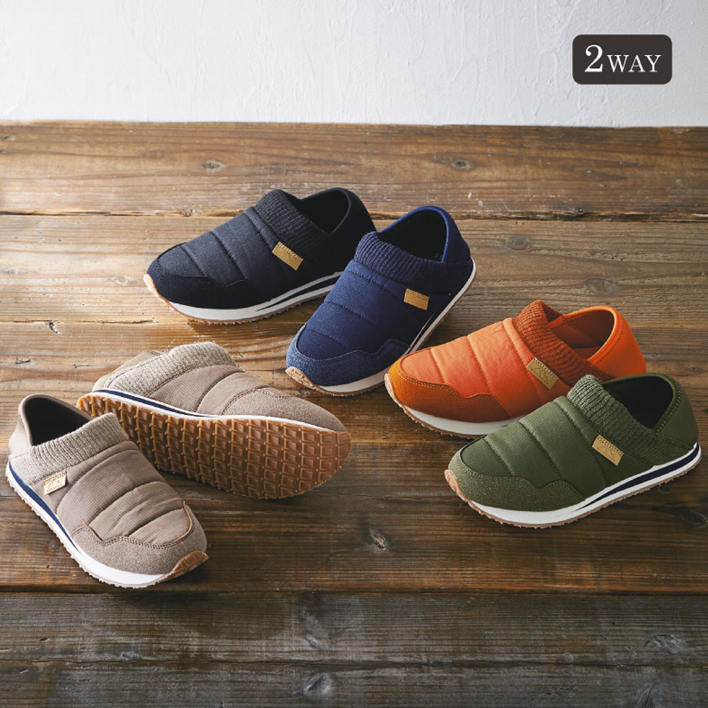 レディースモックシューズ(2WAY)【22.5～24.5cm】 【ヒラキ】激安靴の通販 ヒラキ公式サイトHIRAKI Shopping