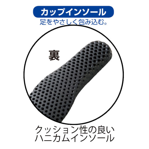メンズコートタイプスニーカー(3本面ファスナー)【25.0～29.0cm