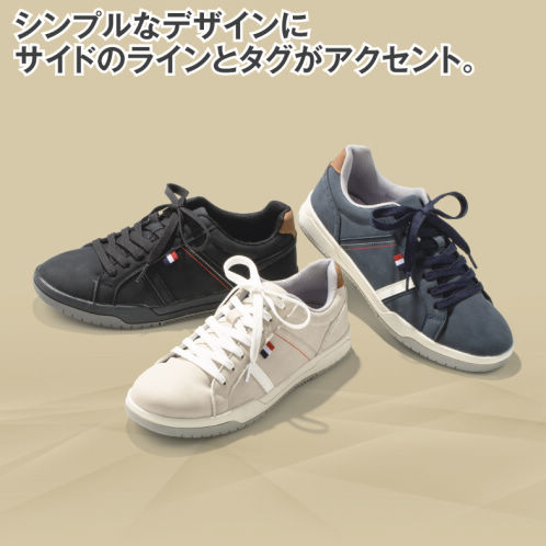 メンズカジュアルシューズ(カップインソール)【25.0～28.0cm