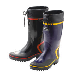 メンズレインブーツ(シューレースストッパー付)【24.0～28.0cm対応】