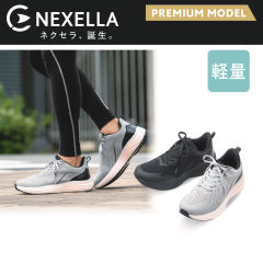 NEXELLA メンズメッシュスニーカー(クッションインソール)【25.0～28.0cm】プレミアム